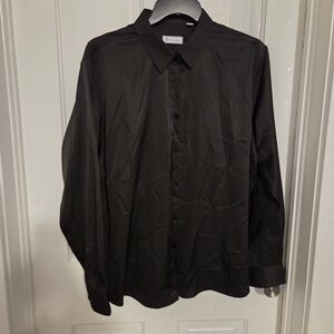 Classic Black Dress Shirt